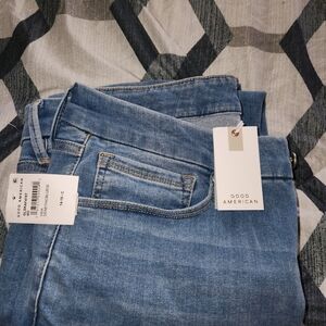 Good American Light Blue Skinny Jeans